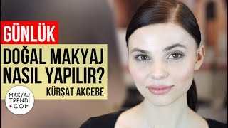 GÜNLÜK DOĞAL MAKYAJ NASIL YAPILIR? #makyaj