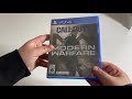 ps4 pro console unboxing modern warfare bundle