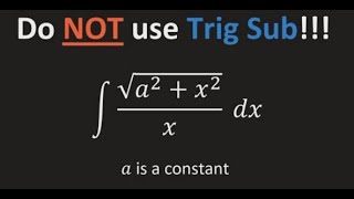 Math 1207-V21 Lecture 5 - Trig substitution conclusion, and Partial Fractions Decomposition