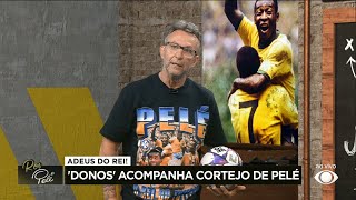"Senti vergonha", diz Neto sobre ausência de craques do futebol no velório de Pelé