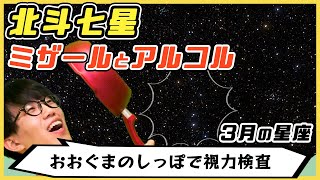 【北斗七星】春の星座のスタート地点！ひしゃくを手がかりに肉眼で見つけよう【3月】