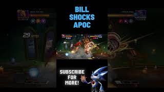 Beta Ray Bill Shocks Side Quest Apocalypse Boss!  #marvel #mcocgameplay #sonic #mcoc