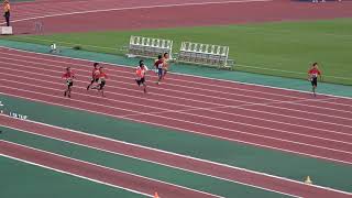 2021 沖縄陸上競技選手権  小学男子1.2.3年  100ｍ  タイムレース6組