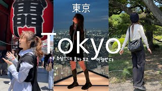 A 20-year-old college student's solo trip to Tokyo