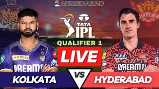 Live KKR vs SRH IPL 2024 Qualifier Match | Kolkata vs Hyderabad Live | IPL Live Score & Commentary