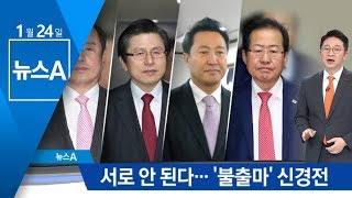 서로 상대방에 “안 된다”…한국당 ‘불출마’ 신경전 | 뉴스A