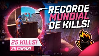 WORLD RECORD OF KILLS ON FREE FIRE! COUNTER-SQUAD! BLACKN444