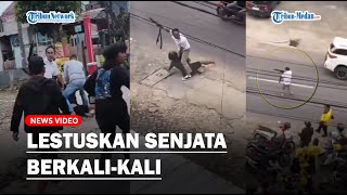 MENCEKAM❗ Bripka Agus Simanjuntak Baku Tembak dengan Pencuri Motor