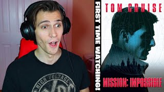 First Time Watching *MISSION: IMPOSSIBLE (1996)* Movie REACTION!!!