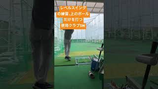 レベルスイングの練習。独自に考えた練習方法。 #ゴルフ男子 #golf #ゴルフボール #ゴルフスイング #美しいスイング #トレーニング #ゴルフ女子 #ゴルファー #レベルスイング