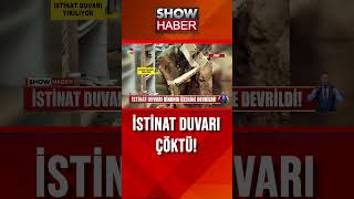 Yıkım kontrolden çıktı! #showanahaber #shorts