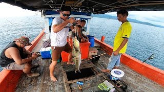 Fishing​ on boat​ in​ trat​ sea​ 2019​ Ep2 | ตกปลาทะเล​ตราดEp2 มีแต่​ไซส์​บิ๊ก​