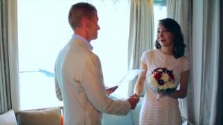 Adrian and Katherine: Renewal of Our Wedding Vows - Maadhoo, The Maldives