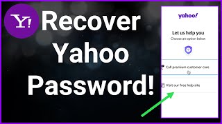 How To Recover Yahoo Password Without Backup Email Or Phone Number