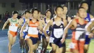 日体大記録会　男子10000m 5組目(前編)　2016年10月22日