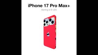 iPhone 17 Pro Max+ [FEATURING 5G] (Official Trailer)