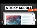 Master Figma's Sticky Scroll in 5 MINUTES: Unlock New Design Possibilities! [2023 NEW FEATURE]