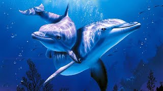 The Best Relax Music and Dolphins Aquarium - Sleep Relaxing Music - 2 Hours - HD 1080P