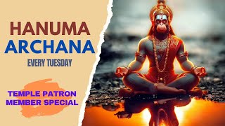 Tue 12 Nov - Archana for Hanuma at Sri Veeranjaneya Swami Deavasthanam, Guntur, Andhra Pradesh