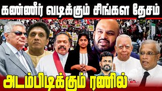 கண்ணீர் வடிக்கும் சிங்கள தேசம்!! அடம்பிடிக்கும் ரணில் | Srilanka Tamil News