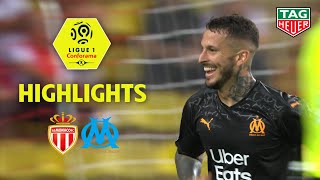AS Monaco - Olympique de Marseille ( 3-4 ) - Highlights - (ASM - OM) / 2019-20