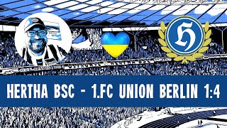 Hertha BSC - 1. FC Union Berlin 1:4 | 09.04.2022 | Hoffnungslos blamiert!