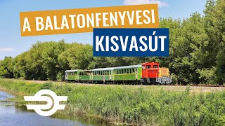 Mesés tájakon a balatonfenyvesi kisvasúttal