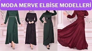 Moda Merve Elbise Modelleri - Modamerve Tesettür Elbiseler | Moda Merve 2023 Elbise Modelleri