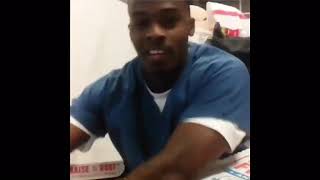 Delivering Dominos Pizza in prison