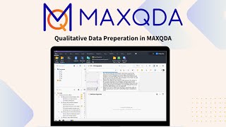 Qualitative Data Prep in MAXQDA | Beginner Tutorial with Real Examples