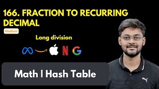 LeetCode 166 | Fraction to recurring Decimal