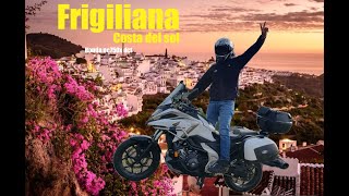 Frigiliana ruta en moto Costa del sol#hondanc750x #motovlog