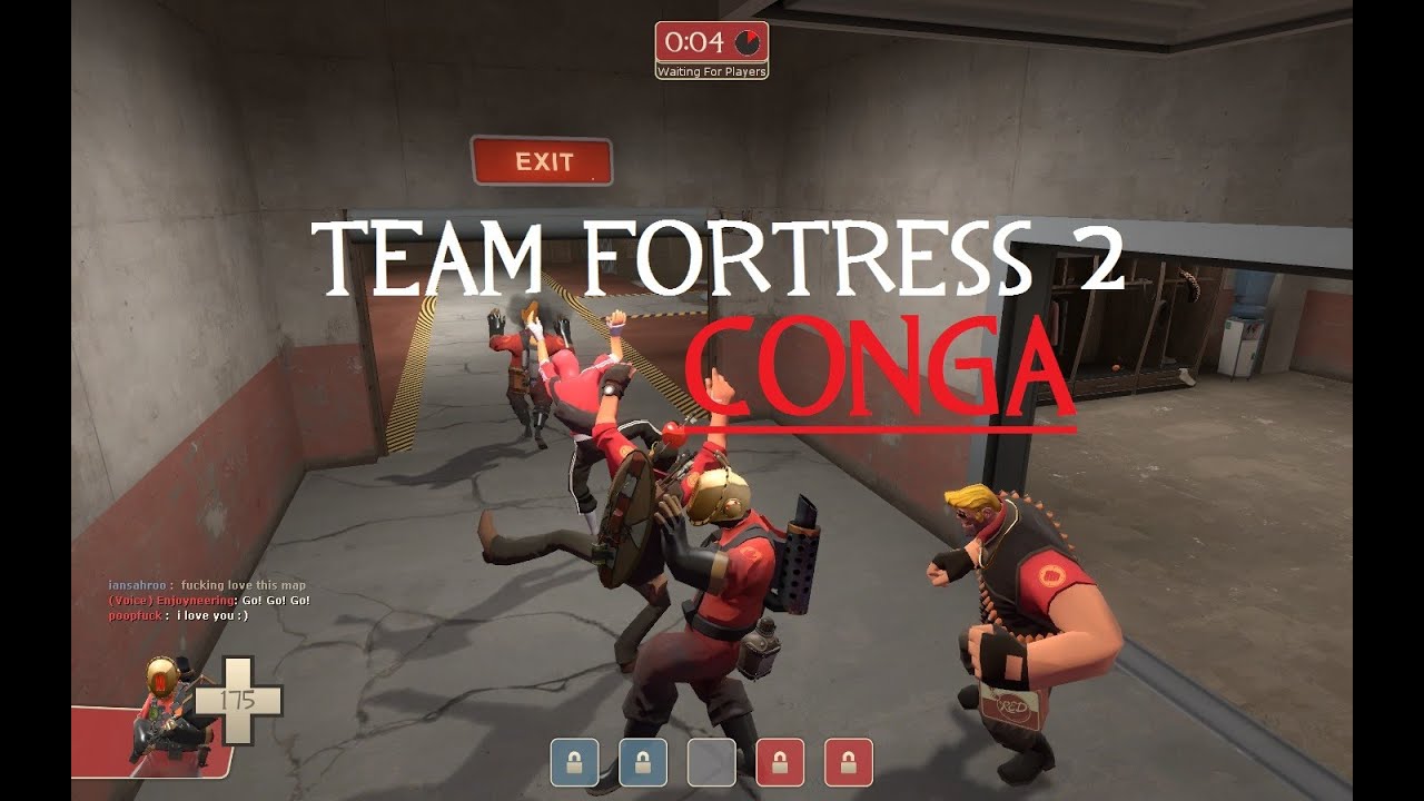 Tf2 Conga Dance Montage Youtube