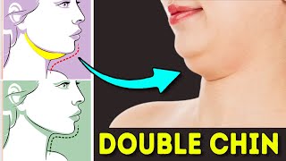 Get Rid of DOUBLE CHIN + Jawline SKIN TIGHTENING | 7 Day Challenge