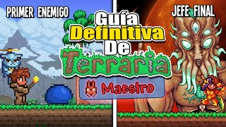 TERRARIA DEFINITIVE GUIDE ⚠️MASTER MODE ⚠️ Start to Finish