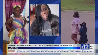 Missing And Endangered Notification Issued For Jackson Girl