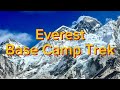 Everest Base Camp trek with a part of Gokyo trail. Everest region