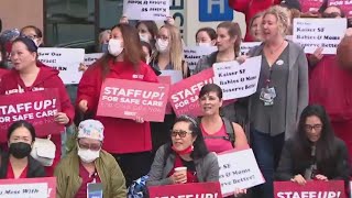 Kaiser health care workers begin strike