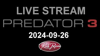 Live Stream 26 September 2024 Predator-3 wavedraw