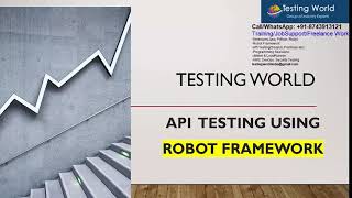 (HINDI) API Testing using Robot Framework - Write GET Test Case(Validate Response using JSON Path)
