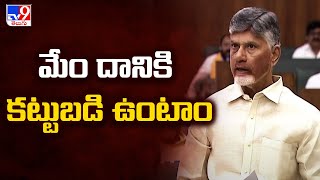 అభివృద్ధి వికేంద్రీకరణ, సమగ్రాభివృద్ధికి కట్టుబడి ఉన్నాం : CM Chandrababu | AP Assembly 2024 - TV9