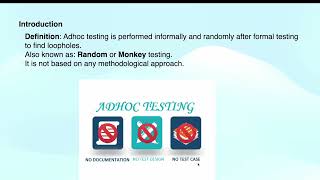Adhoc Testing | Monkey Testing | Random Testing | Software testing |QualityTestCraft