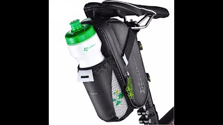 Rockbros Waterproof Bicycle Saddle Bag With Waterbottle Pouch2