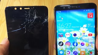 Restoration Destroyed Phone Huawei Y9 2018 borken phone