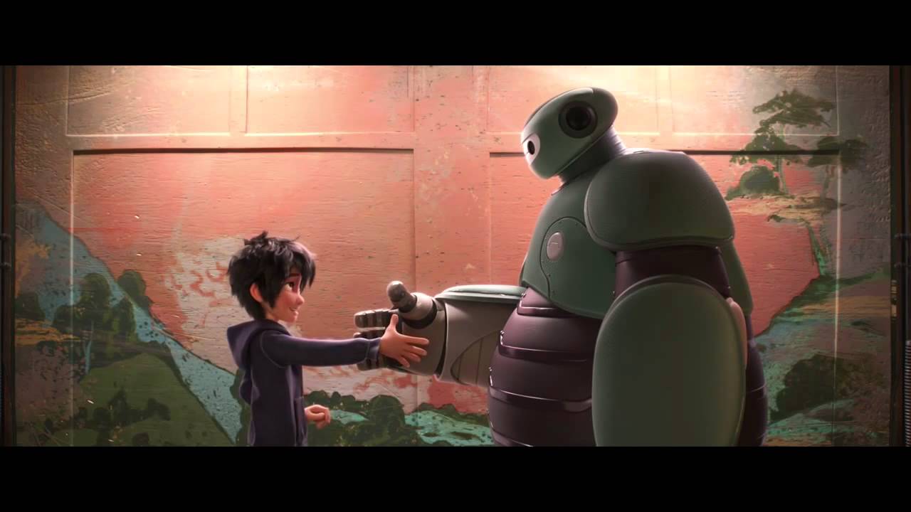 Big Hero 6 Movie Scene Baymaxfistbump Youtube