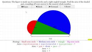 Circle Plus Question 01 HTML5 Applet Javascript