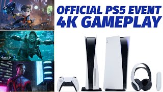 PlayStation 5 Console Reveal Honest Review | PS5 4K Gameplay | Top PS5 Games| PS5 Event Reaction