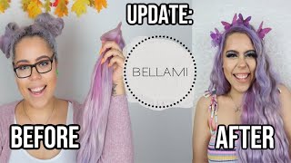 UPDATE: ON THE BELLAMI SILK SEAM HAIR EXTENSIONS