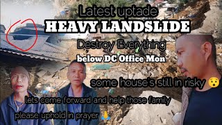 Latest Uptade/ Heavy Landslide below DC office Mon town/ Watch out/ Lets Uphold in prayer 🙏