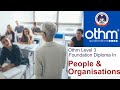 OTHM Level 3 Diploma in People and Organisation | Diploma in People and Organization